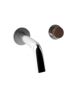 Bongio Time2020 Wood Bateria umywalkowa podtynkowa brushed stainless steel 69539AS00