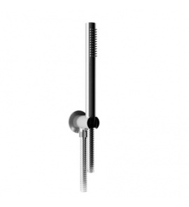 Bongio Time2020 Wellness Zestaw natryskowy ścienny z wężem i słuchawką brushed stainless steel 70830AS00