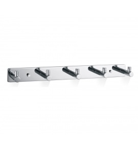Decor Walther Basic BA HAK5 Wieszak z 5 haczykami ścienny chrom 0530500