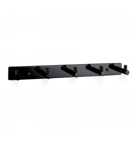 Decor Walther Basic BA HAK5 Wieszak z 5 haczykami ścienny czarny mat 0530560