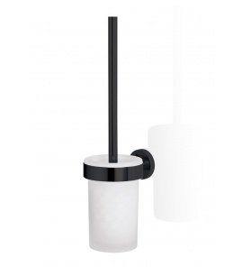 Decor Walther Basic BA WBG Szczotka do WC ścienna biały/czarny mat 0531060 W MAGAZYNIE!!