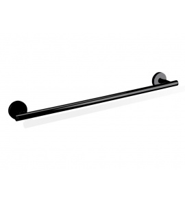 Decor Walther Basic BA HTE50 Wieszak/reling na ręczniki 50 cm ścienny czarny mat 0531360