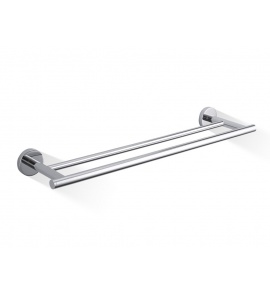 Decor Walther Basic BA HTD65 Wieszak/reling na ręczniki 65 cm podwójny ścienny chrom 0531700