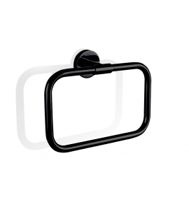 Decor Walther Basic BA HTR Wieszak/obręcz na ręczniki ścienny czarny mat 0531260