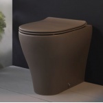 Flaminia App Miska WC stojąca bez kołnierza z deską wolnoopadającą Fango AP117GFAN