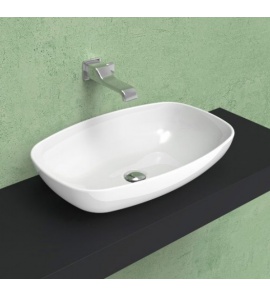 Flaminia Nuda Umywalka stawiana na blat 60x39 cm Biały ND60A