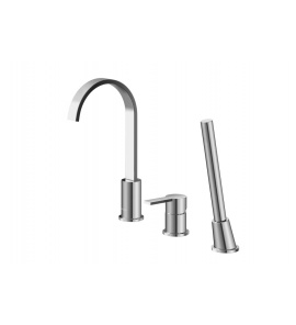 Kohlman Gixs Bateria wannowa na brzeg wanny chrom QB241G