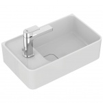 Ideal Standard Strada II Handrinse Umywalka ścienna/stawiana na blat 45x27 cm asymetryczna lewa biała T299501
