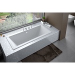 Besco Quadro Slim Wanna prostokątna 180x80 cm biała WAQ-180-SL