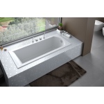 Besco Shea Slim Wanna prostokątna 140x70 cm biała WAS-140-SL