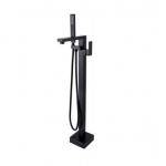 Besco Varium Bateria Wannowa Wolnostojąca czarny matt BW-V-CZ