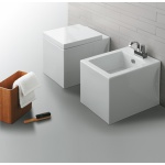 Simas Frozen WC Stojący biały FZ01/FZ 01