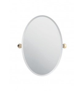 Gentry Home Eve Lustro owalne 39,7x57,1 rama chrom 8675