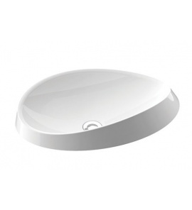 Marmorin Alice III Umywalka wpuszczana w blat 60xh13,6 cm Biały P_U_002_03_0600