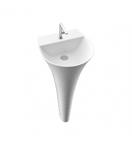 Marmorin Cascada S Umywalka stojąca 46,8xh85 cm Biały P_S_013_02_0468 