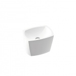 Marmorin Isar I Umywalka nablatowa 45,7xh30 cm Biały P_U_039_01_0457 