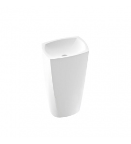 Marmorin Isar S Umywalka wolnostojąca 45,5xh84,5 cm Biały  P_S_039_03_0455