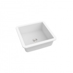 Marmorin Lena IV Umywalka podblatowa 44,8x44,8x16,7 cm Biały P_U_539_04_0448