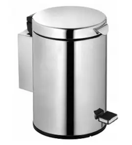 Keuco Universal Kosz na odpady sanitarne, Chrom 14977010000