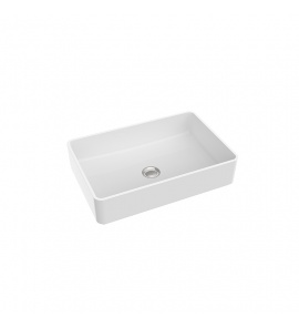 Marmorin Tara Umywalka nablatowa 37,5x56,5x13 cm Biały P_U_608_01_0565