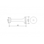 Keuco Elegance Wieszak na szlafrok, Chrom 11616010000