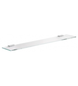 Keuco Moll Szklana półka z mocowaniami 650 mm, Chrom 12710015600