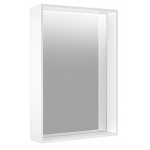 Keuco Plan Lustro kryształowe 650x700 mm, podświetlenie 30 Watt + podgrzewane 41 Watt, Biały 33098302000