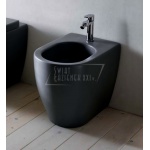 Cielo Smile Bidet stojący 35x53 cm z otworem na baterię basalto SMBIDBA