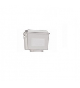 Burlington Spłuczka górnopłuk białe aluminium T59WHI