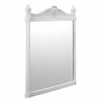 Burlington Georgian Lustro ścienne 55x75 cm białe aluminium T42WHI