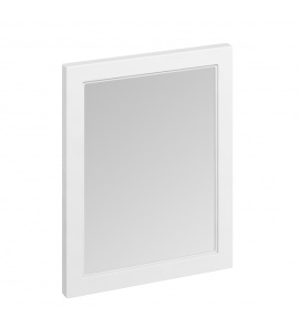 Burlington Lustro łazienkowe 600x750 mm Biały M6OW