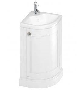 Burlington Szafka stojąca pod umywalkę 43x43 biała FC7W