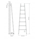 Tubes Scaletta Grzejnik Eleketryczny 187x51,5 cm biały SCM7#185.9010