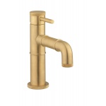 Crosswater MPRO Industrial Bateria umywalkowa niska jednootworowa bez korka brushed brass PRI110DNUB