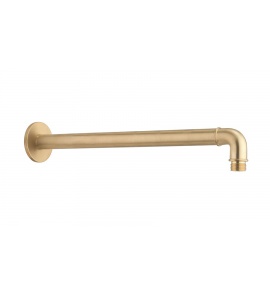 Crosswater MPRO Industrial Ramię prysznicowe do deszczownicy ścienne brushed brass PRI684UB