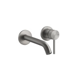 Gessi 316 Flessa Bateria umywalkowa podtynkowa element zewnętrzny Steel Brushed 54083.239 / 54083239