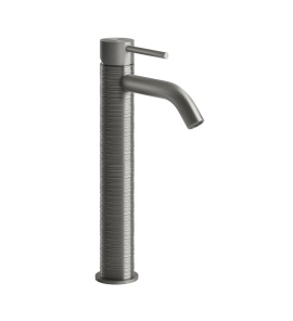 Gessi 316 Trame Bateria umywalkowa jednootworowa bez korka steel brushed 54309.239