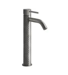 Gessi 316 Intreccio Bateria umywalkowa jednootworowa bez korka steel brushed 54109.239