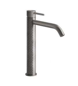 Gessi 316 Intreccio Bateria umywalkowa jednootworowa bez korka steel brushed 54106.239