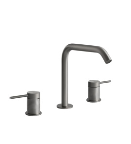 Gessi 316 Cesello Bateria umywalkowa 3-otworowa steel brushed 54412.239