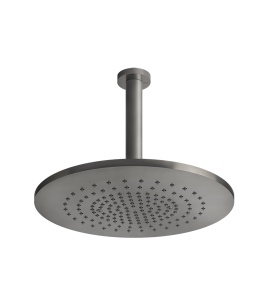 Gessi 316 Deszczownica z ramieniem sufitowym steel brushed 54152.239