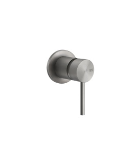Gessi 316 Flessa Mieszacz ścienny element zewnętrzny steel brushed 54019.239