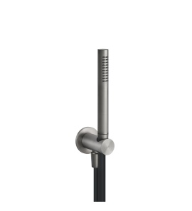Gessi 316 Zestaw prysznicowy ścienny ze słuchawką, wężem i wylotem wody steel brushed 54023.239
