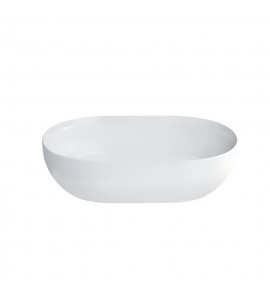 Clearwater Formoso Umywalka stawiana na blat 55x35 cm biały mat B1ACSM