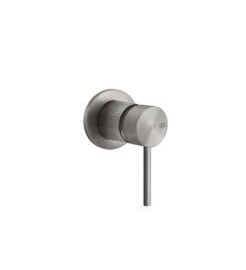 Gessi 316 Cesello Mieszacz ścienny element zewnętrzny steel brushed 54419.239