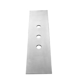 Gessi 316 Płytka do baterii podtynkowej 3-otworowej steel brushed 54593.239