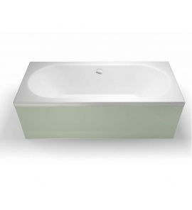 Britton Cleargreen Verde Wanna do zabudowy 1800x800 mm Biały R10