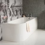 Britton Cleargreen Viride Obudowa do wanny Biały R40