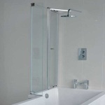 Britton Cleargreen EcoSquare Parawan nawannowy trzyczęściowy lewy 82x145 BS8L