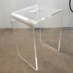  Galatea Design Relax – Transparentny Taboret Łazienkowy | GDNPDSTX W MAGAZYNIE!!